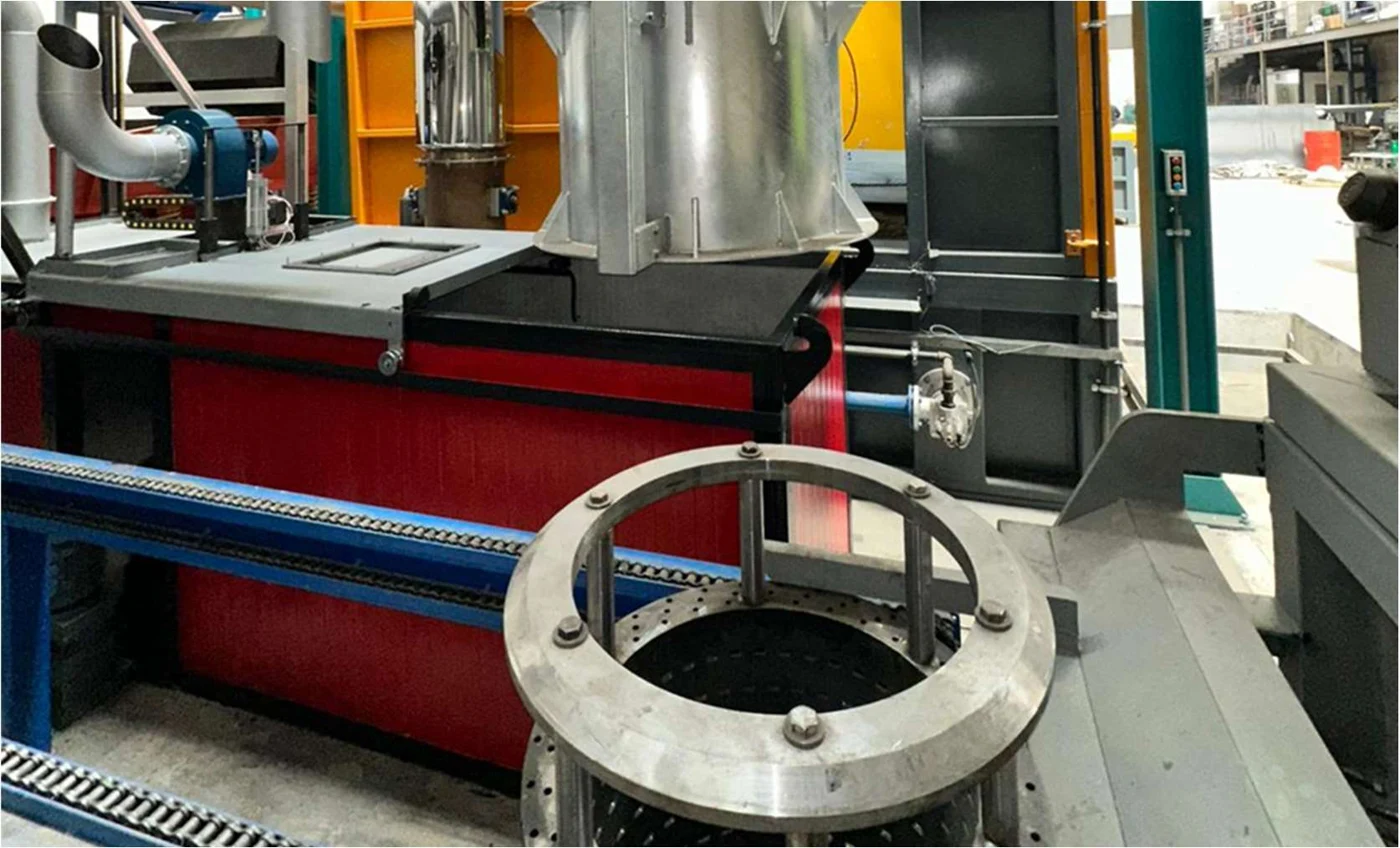 Şirket kataloğundaki santrifüj galvaniz ekipmanı